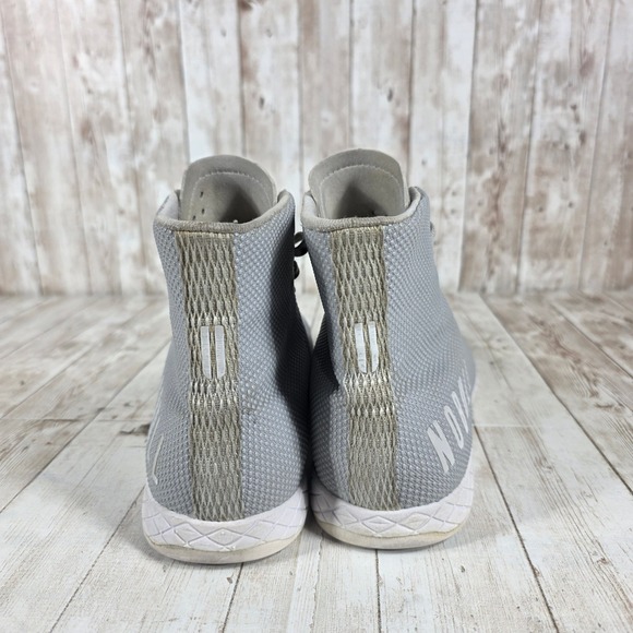 NOBULL High Top Trainers Women Grey Mesh Shoes Size US 7.5 UK 5 EUR 38.5 - Picture 3 of 8